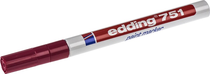 Actual product image Edding 751 Gloss varnish marker (Red, 1 mm, 1 x)