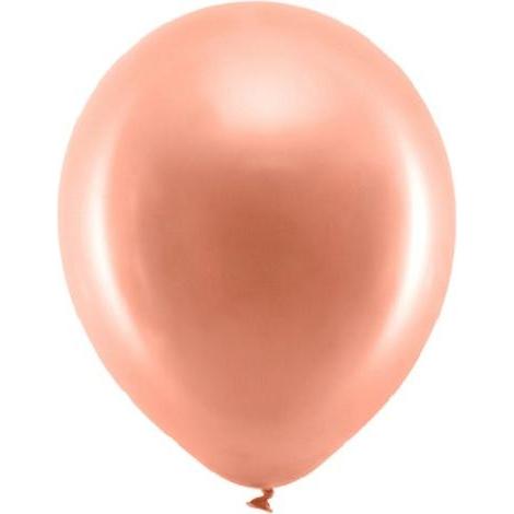 Partydeco Rose Gold Metallic-Ballons