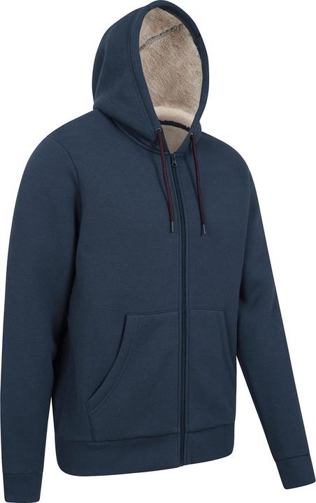 Produktbild Mountain Warehouse Dalton Hoodie mit durchgehendem Reissverschluss mit Borg gefüttert (S)