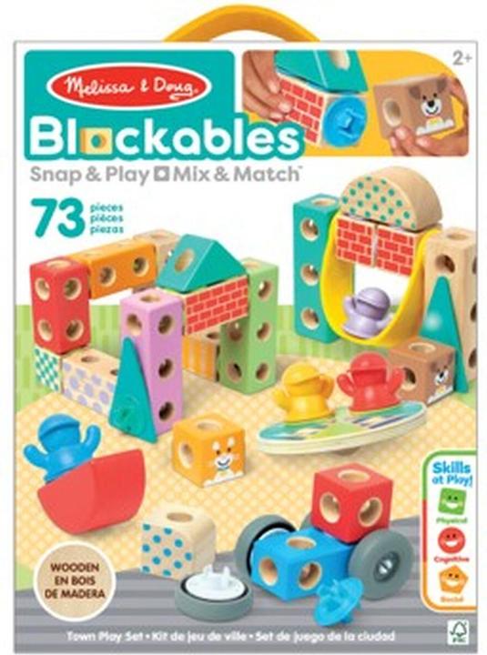 Actual product image Spin Master Blockables Play set Town