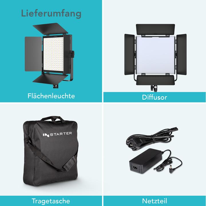 Actual product image Wiltec Spectar Bi-Colour LED Panel 5.2 (Studio light)