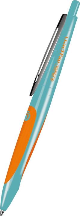 Immagine prodotto Herlitz Biros my.pen turchese/arancio (Turchese/arancione, 1x)