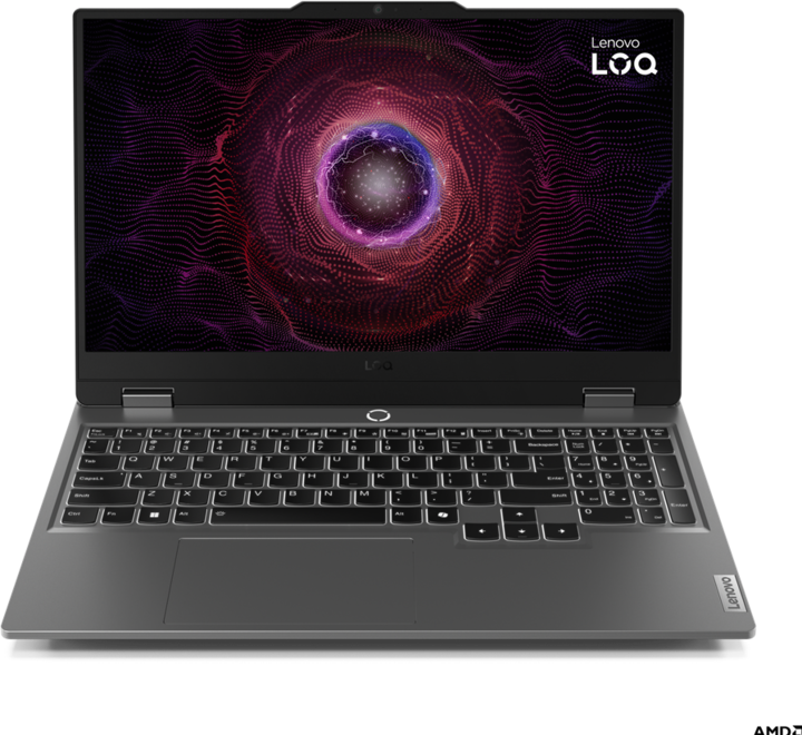 Actual product image Lenovo LOQ RTX 4070 (15.60", AMD Ryzen 7 7435HS, 24 GB, 1000 GB, CH)