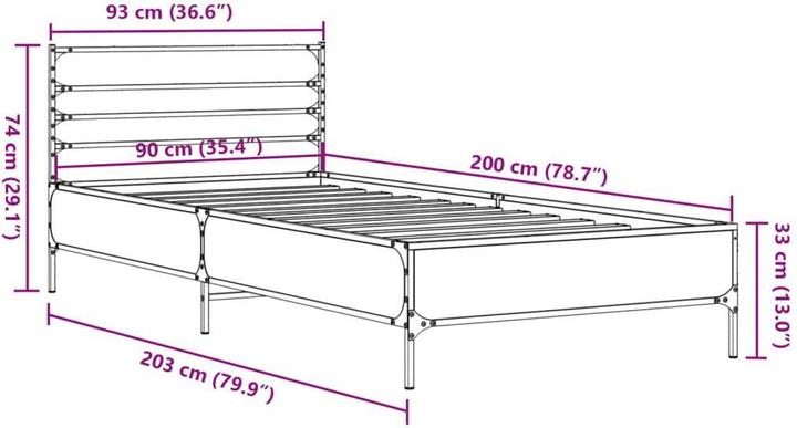 Immagine prodotto vidaXL Katie (90 x 200 cm)
