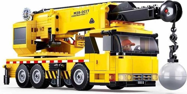 Produktbild Sluban SL96065 - Kranwagen mit Abrissbirne (293 Teile)