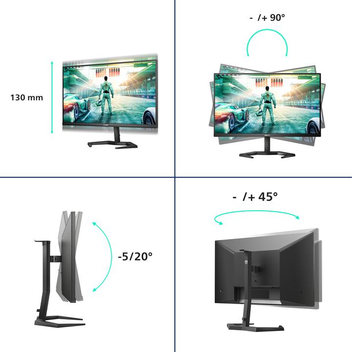 Actual product image Philips 27M1N3200ZA/00 (1920 x 1080 pixels, 27")