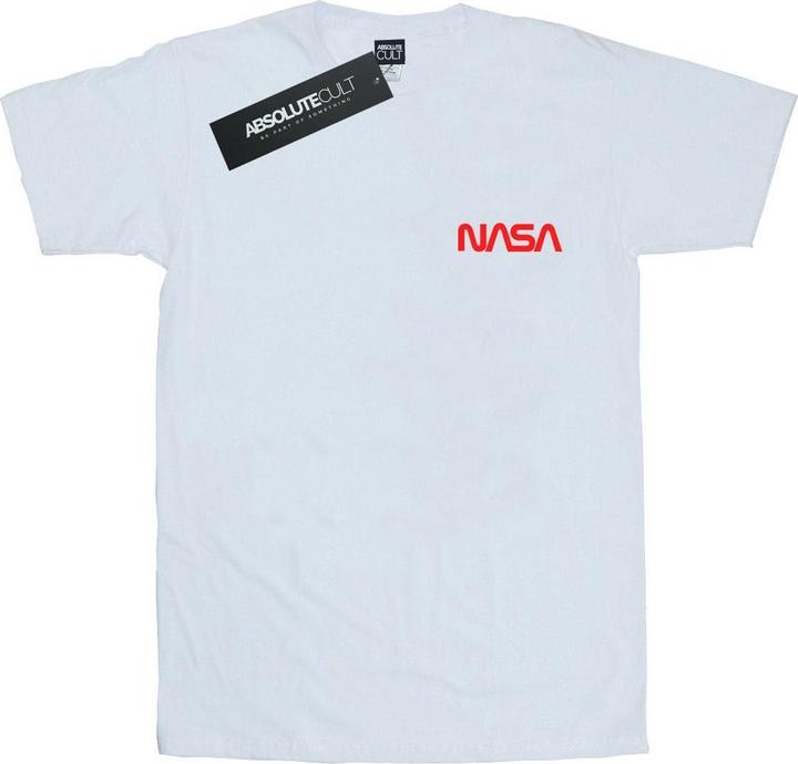 Immagine prodotto Nasa Modern Logo Chest Maglietta Ampia Donna (3XL)