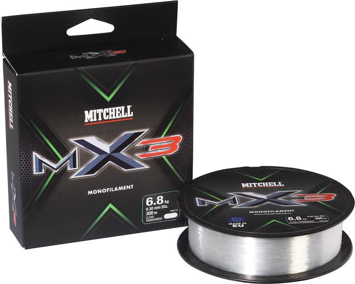 Produktbild Mitchell MX3 Mono Transparent (8.70 kg, 0.35 mm)