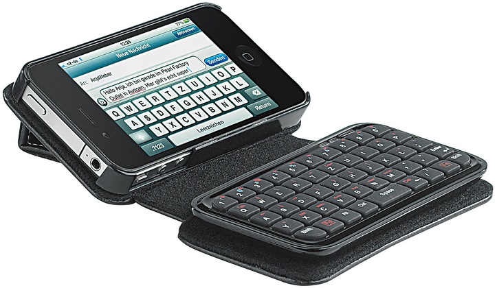 Produktbild Xcase Tasche und Mini-Tastatur für iPhone 4s