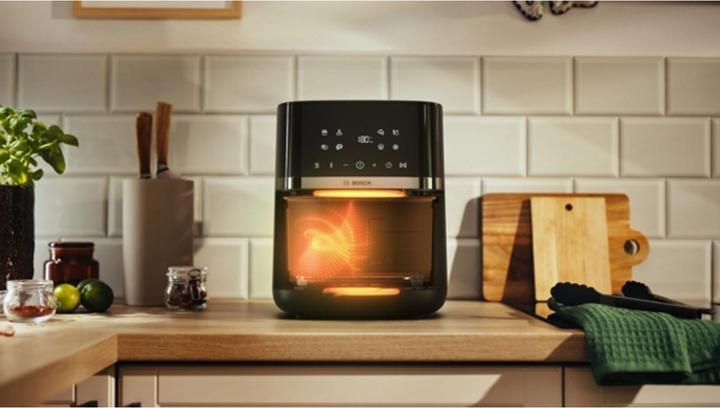 Actual product image NoName Serie 4, Heissluftfritteuse, Schwarz, MAFS2462B