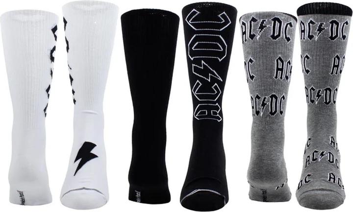 Produktbild AC/DC Socken (3erPack) (3er Pack, 40 - 45)