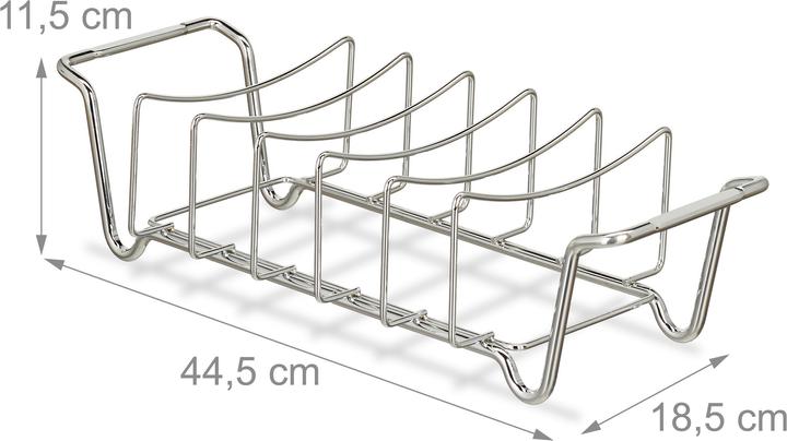 Produktbild Relaxdays Rippchenhalter