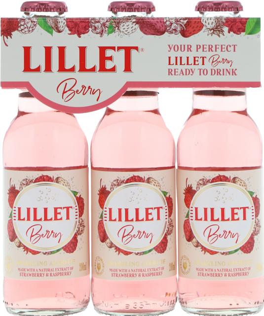 Actual product image Lillet Berry 3 x 0.2 l (3 x 20 cl)