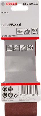 Image du produit Bosch Professional Zubehör PRO X440 bande abrasive, 75 x 533 mm, G100 (100)