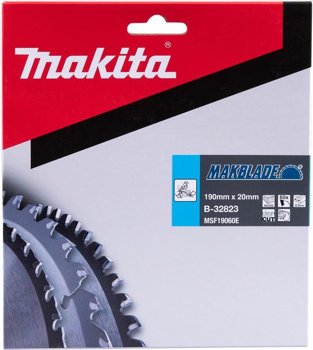 Produktbild Makita MAKBLADE Sägeb. 190x20x60Z