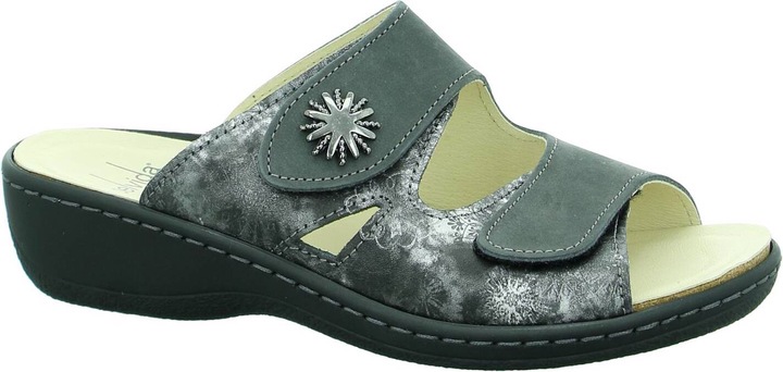 Silver, anthracite-
