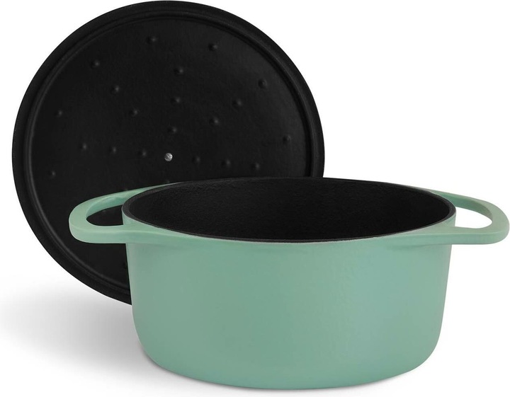 Produktbild Springlane Cocotte Clara 4L (24 cm, Bräter + Schmortopf, Gusseisen)