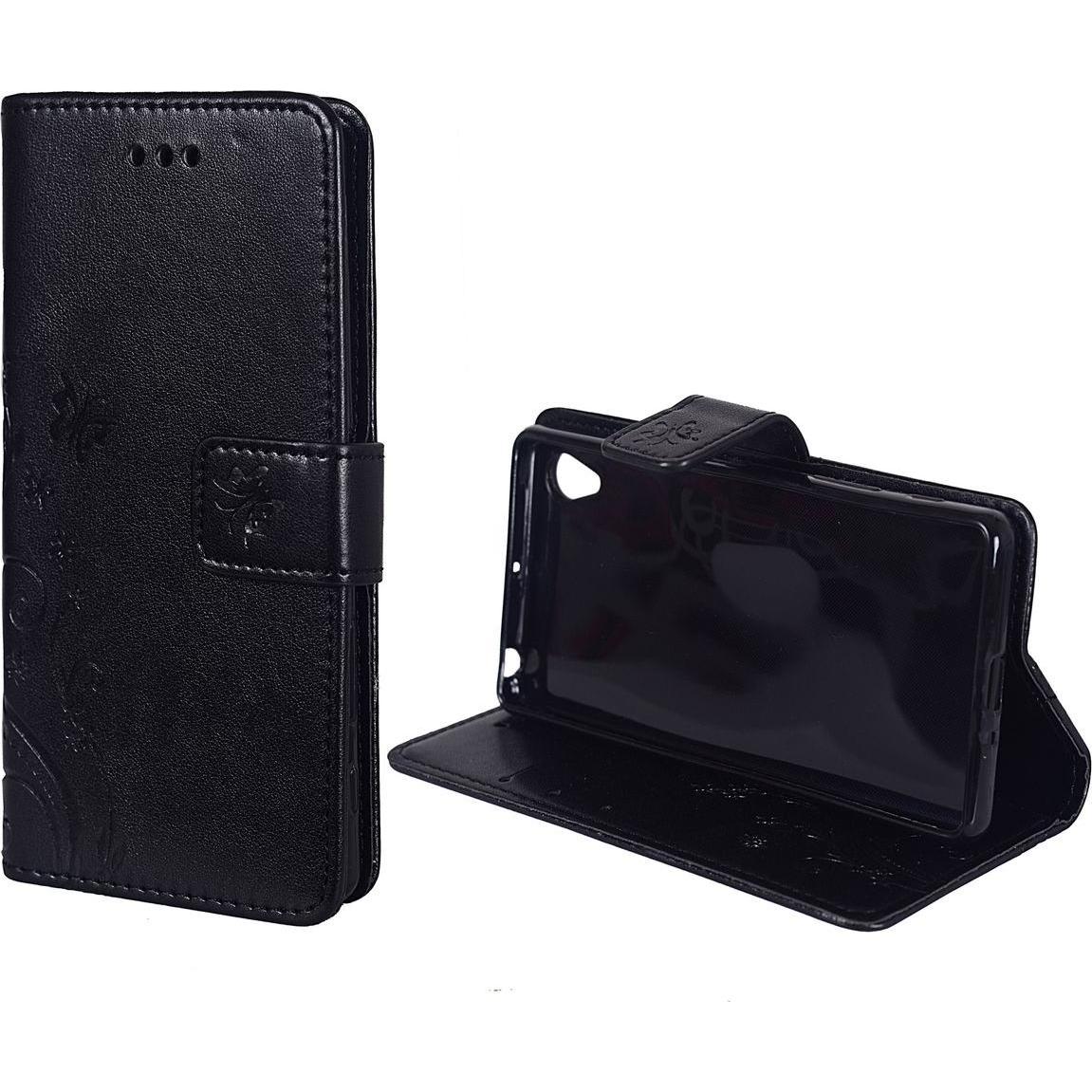 Thumbnail - König Design Schutz Handy Hülle für Sony Xperia X Case Cover Tasche Wallet Etui Handyhülle (Sony Xperia X), Smartphone H...