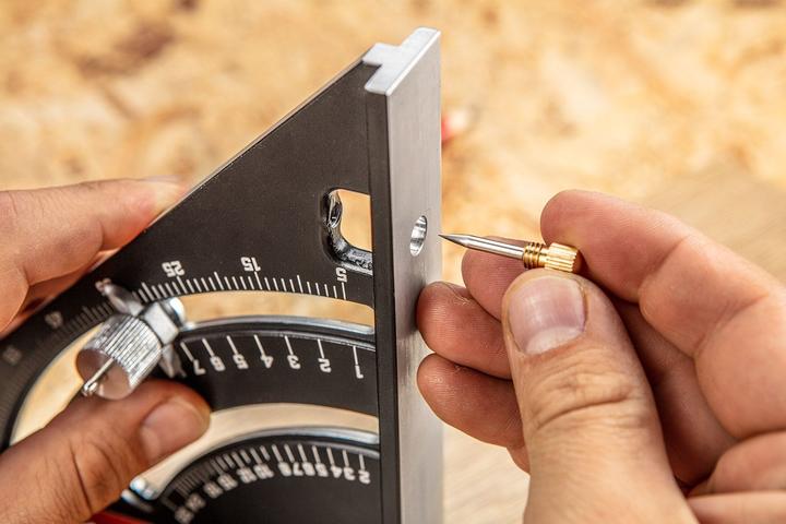 Actual product image Neo Square with a ruler (18.50 cm)