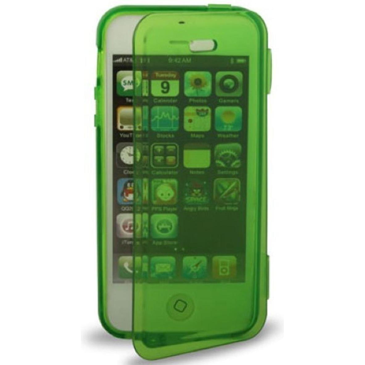 König Design Handy Hülle Schutz Case Cover Schale Bumper Etui für Apple iPhone SE Grün Neu (Apple iPhone SE), Smartphone...