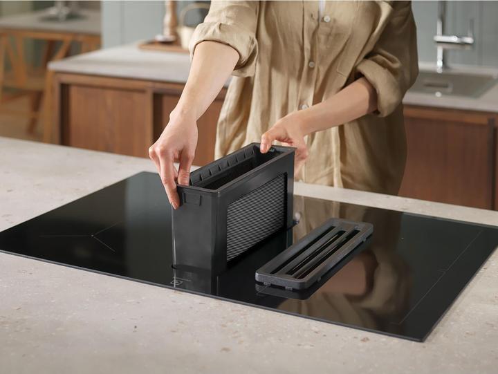 Actual product image Electrolux KCC83443 hob Black Built-in Zone induction hob 4 zone(s) (78 cm, Induction hob)