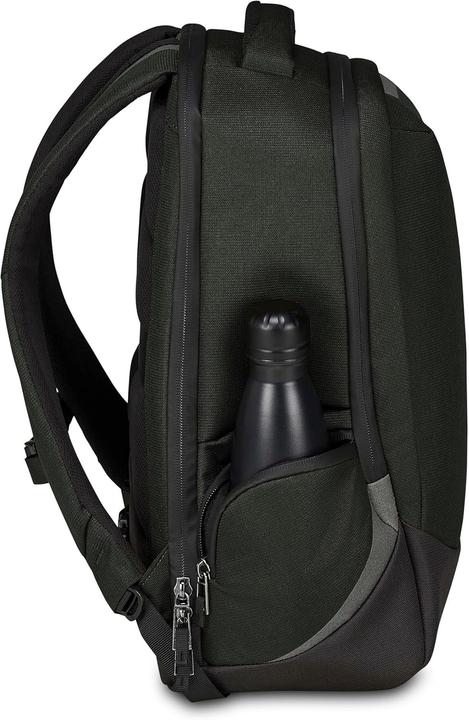 Actual product image Invicta Unisex Recycled Polyester Laptop Backpack with USB Port and Reflective Inserts (20 l)