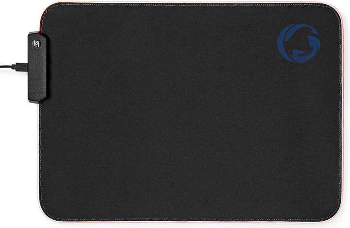 Immagine prodotto Nedis Tappetino per mouse da gioco | Gomma / Microfibra | Nero (XL)