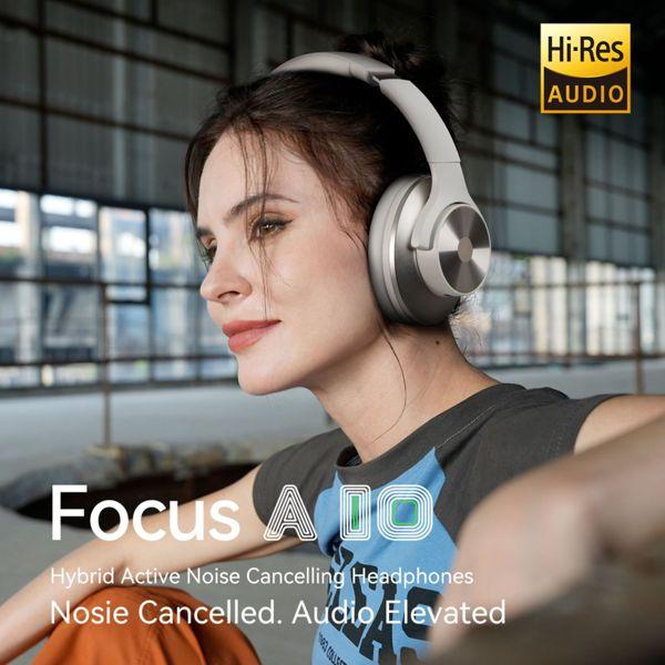 Actual product image OneOdio A10 White (ANC, NC, 50 h, Cable, Wireless)