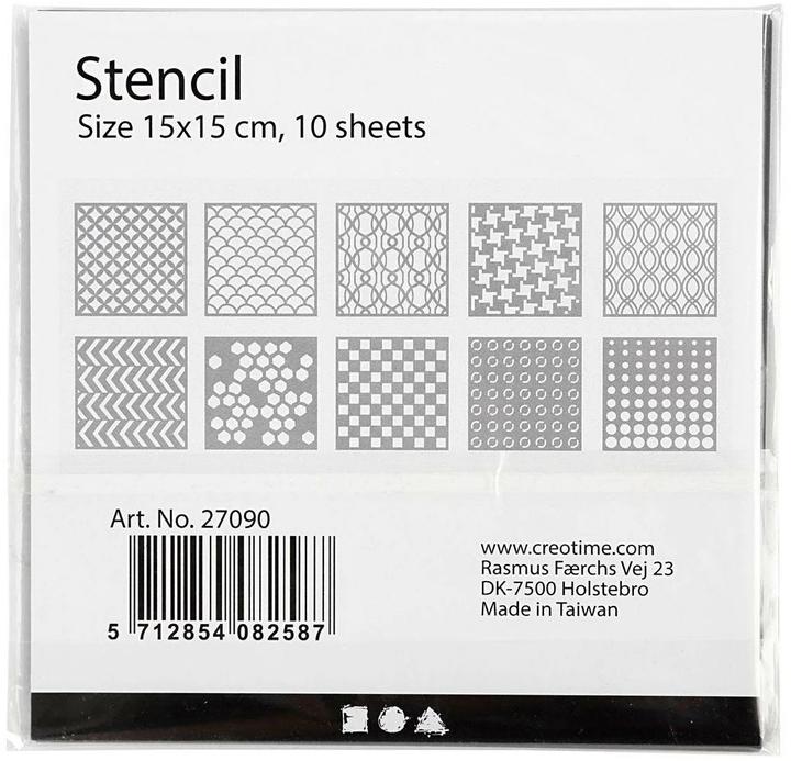 Actual product image Creativ Company Template 10 sheet