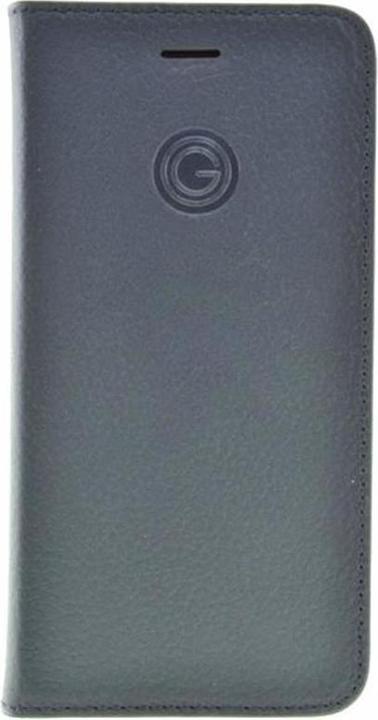 Produktbild Mike Galeli Book-Cover Echtleder Marc black (Apple iPhone 7, Apple iPhone 6, Apple iPhone 8, Apple iPhone SE (2nd Gen), Apple iPhone 6s)