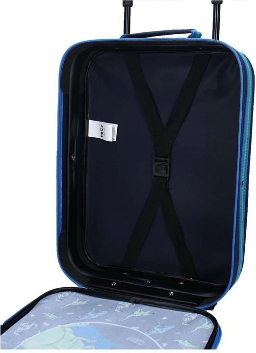 Produktbild Prêt PrÃªt Made To Roll Trolley Koffer - Blauw - Dino