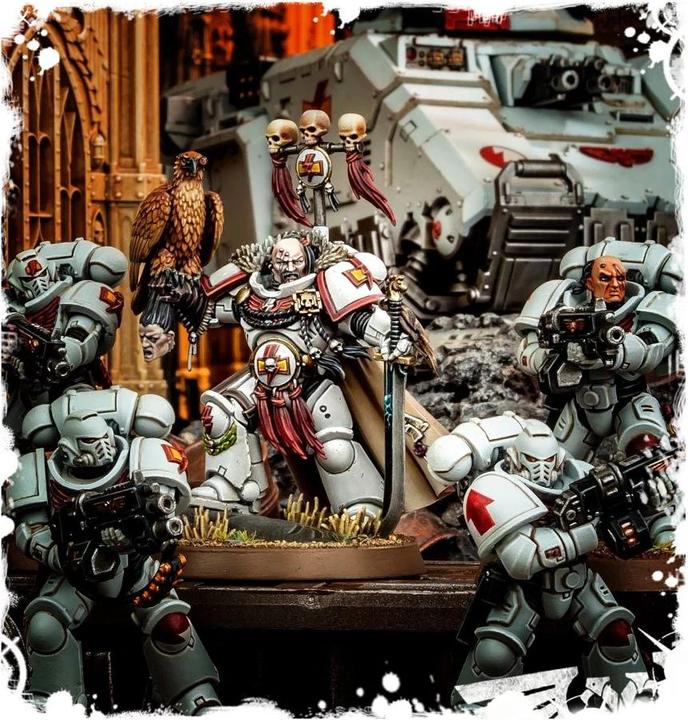 Actual product image Games Workshop Warhammer 40k - White Scars Kor'Sarro Khan (Plastic)