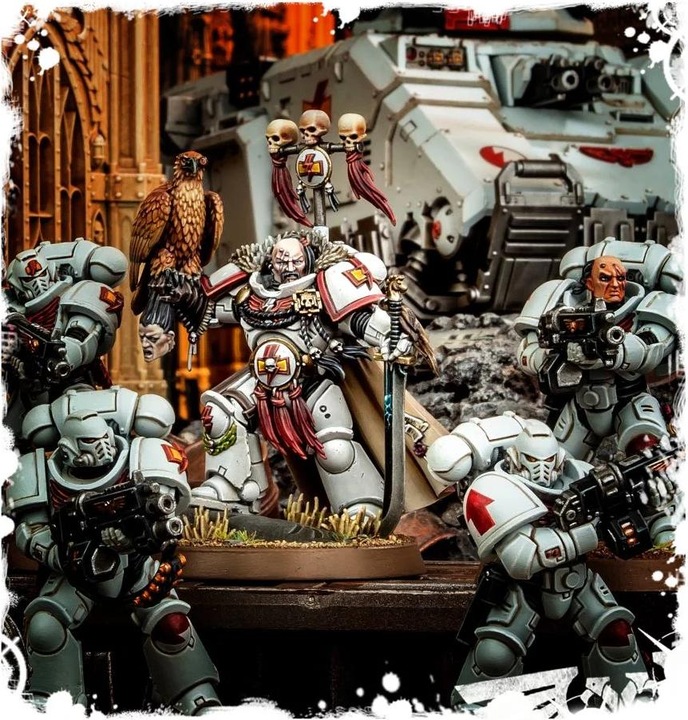 Productafbeelding Games Workshop Warhammer 40k - Witte littekens Kor'Sarro Khan (Plastic)