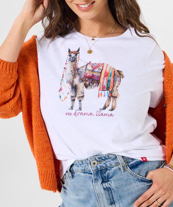Produktbild Joe Browns Lama Print Graphic Tee (36)