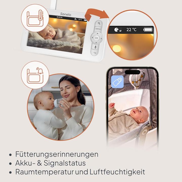 Immagine prodotto Lionelo Babyline 9.2 AI (Video e audio, 40 m)