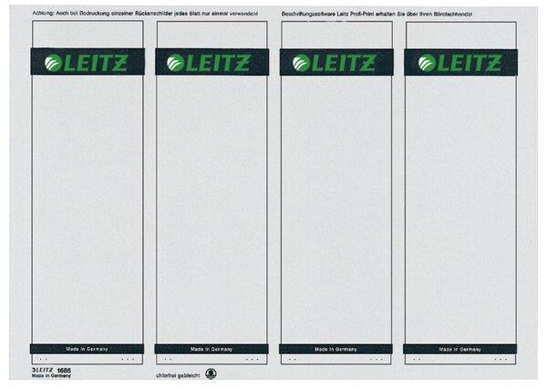 Actual product image Leitz PC inscribable spine labels for quality folders 180°.