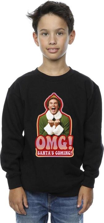 Immagine prodotto Elf Santa's Coming Felpa Ragazzi (128)