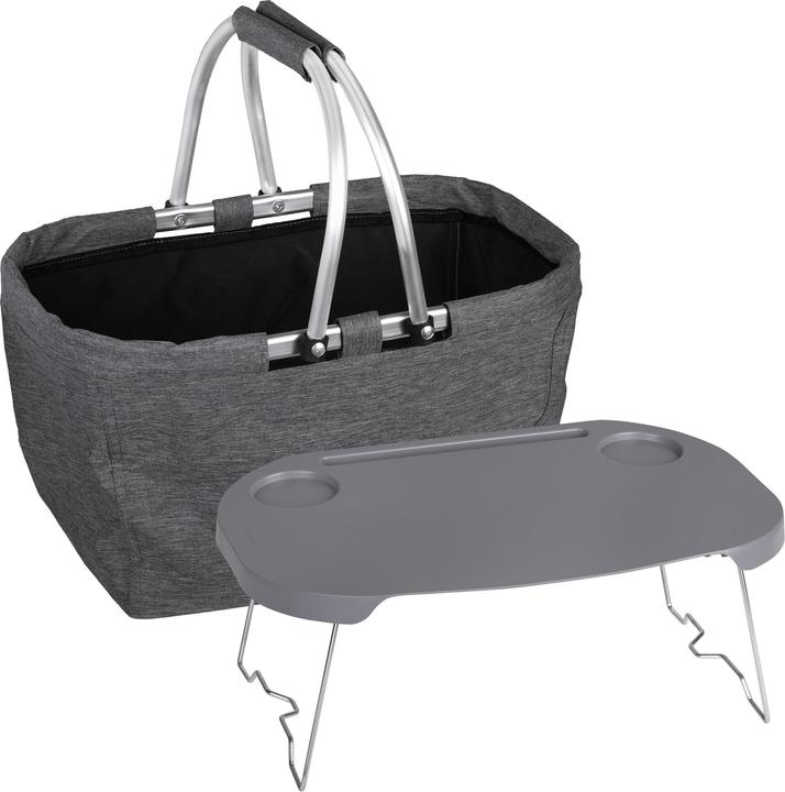 Produktbild Rewe Einkaufskorb/Picknickkorb 2 in 1