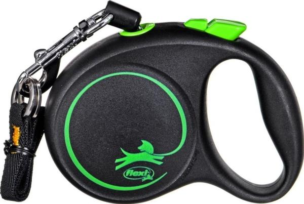 Productafbeelding Flexi Zwart Design Touw (XS, Hond, Algemeen)