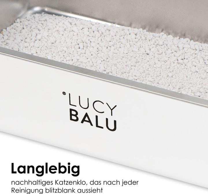 Image du produit LucyBalu Steeloo (Bac à litière ouvert)