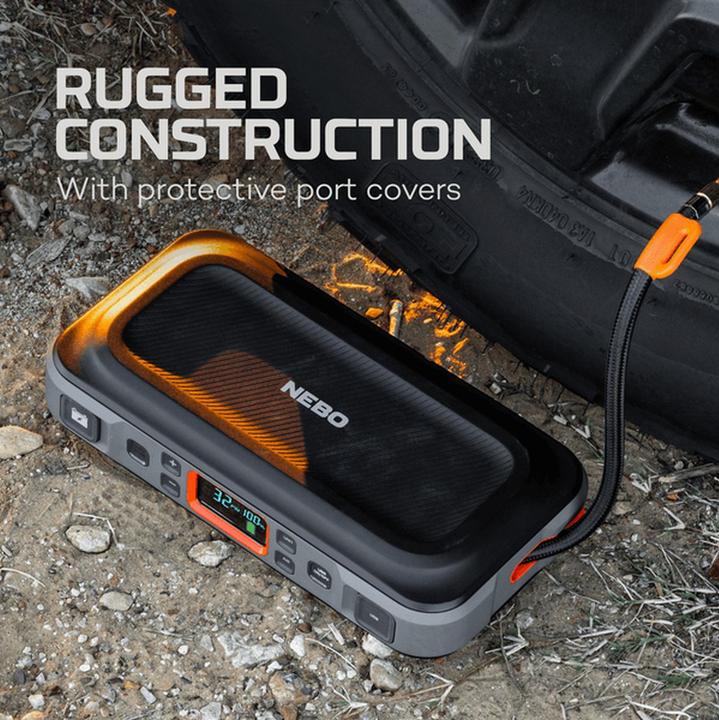 Immagine prodotto Nebo Assist Air Sprung Starter Kompressor (1500 A, 26000 mAh)