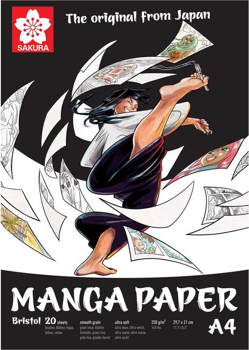 Produktbild Sakura Manga (A4, Blanko, Harter Einband)