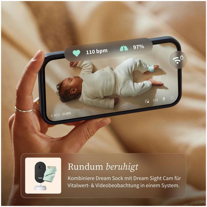 Image du produit Owlet Chaussette de rêve (Babyphone Audio, 50 m)