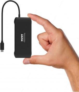 Actual product image Port Designs 901913 Interface Hub USB 2.0 Type-C 5000 Mbit/s Black (USB-C, 9 ports)