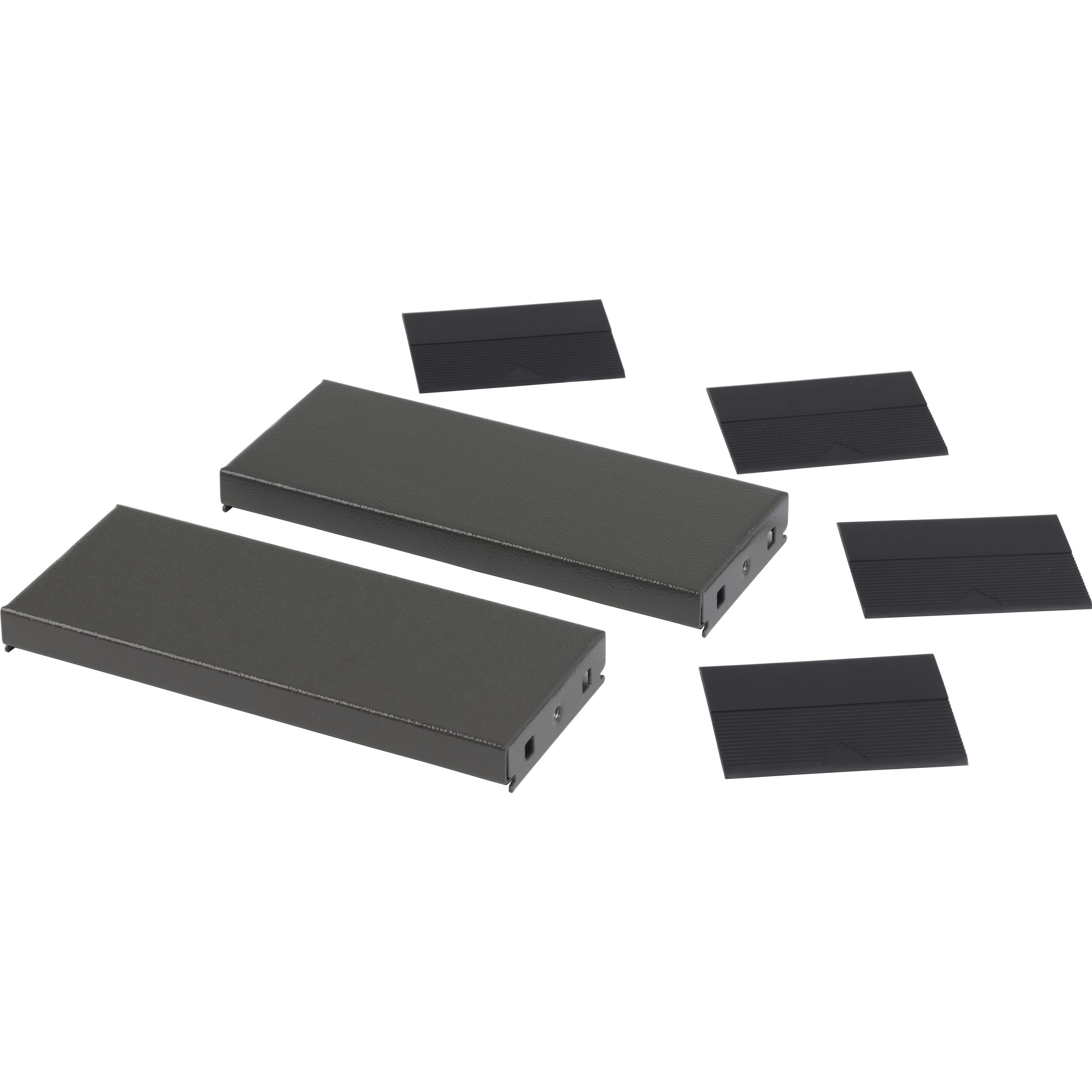 Schneider Electric Sockel-Seitenelement 600x400x100mm, Serverschrank Zubehör, Grau