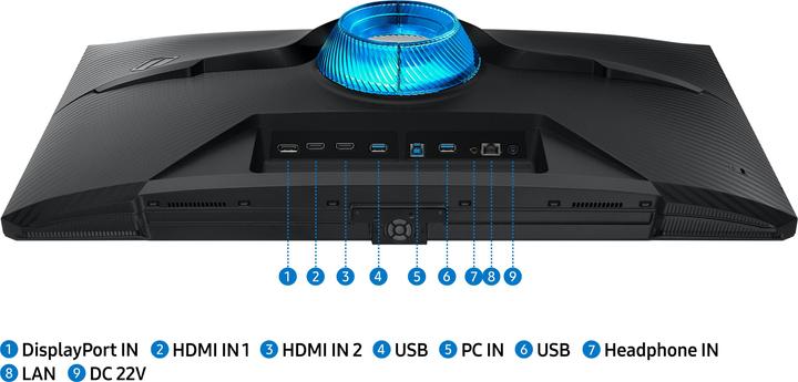 Actual product image Samsung Odyssey G7 (S28BG70) 28" 4K UHD Gaming Monitor (3840 x 2160 Pixels, 28")