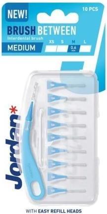 Jordan Brush Between Interdental Brushes M 10Pcs. (10 x)
