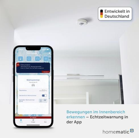 Image du produit Homematic IP Détecteur de présence - intérieur (7 m)