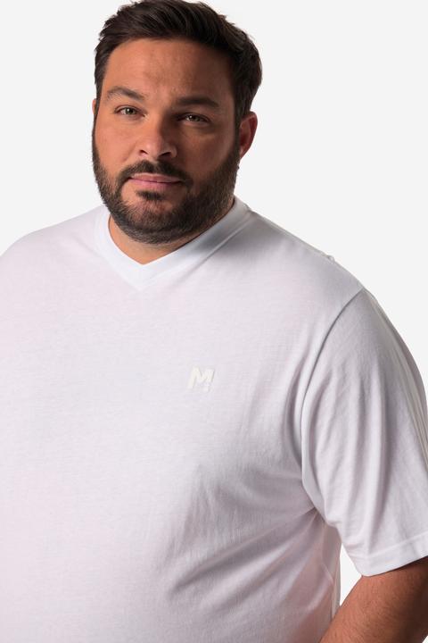 Produktbild Men+ T-Shirt, Basic, 2er-Pack, Halbarm, V-Ausschnitt (3XL)