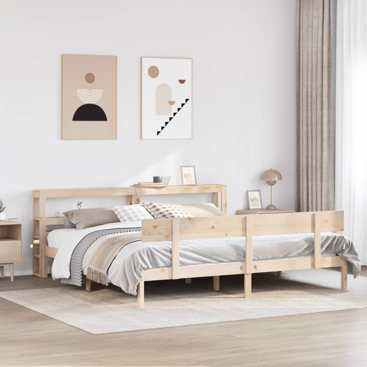 Produktbild vidaXL Bettrahmen (200 x 200 cm)